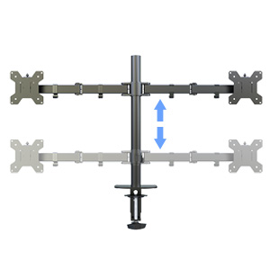 DUAL MONITOR ARM STAND