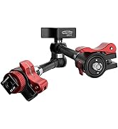 IFOOTAGE 11'' Magic Arm, Adjustable Spider Crab Magic Arm with Shoe Mount and 1/4'' & 3/8" Tripod...