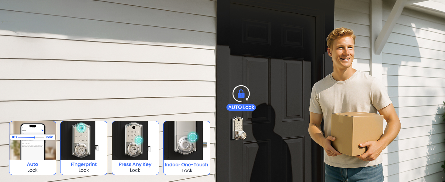 keyless entry door lock