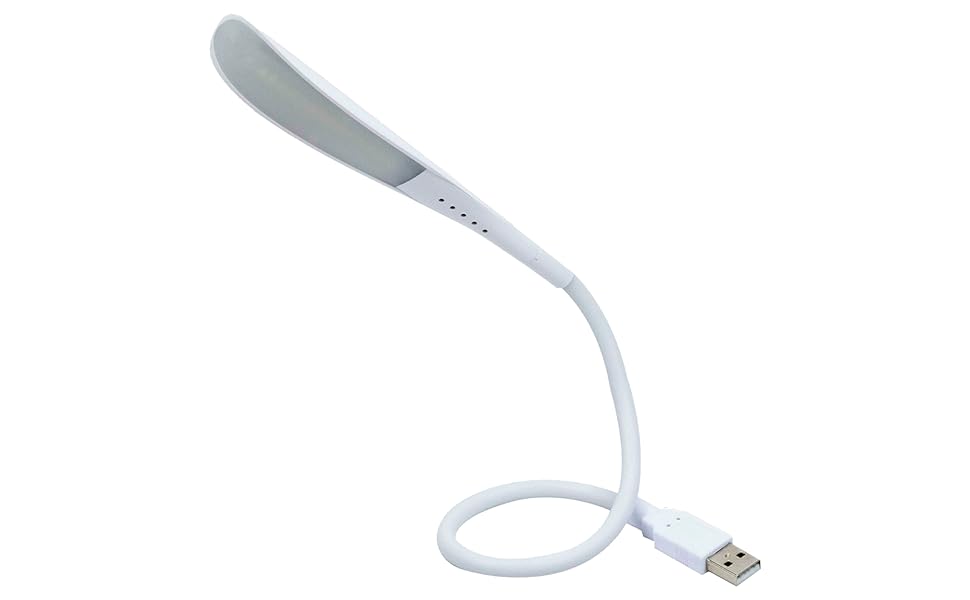 i2 gear led usb reading lamp light for laptop keyboard up computer desktop luz leer pc car console