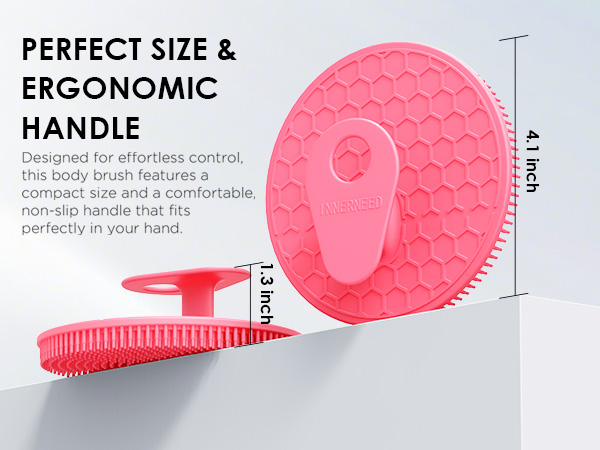 silicone body scrubber african net sponge authentic exfoliating deep cleansing body exfoliator