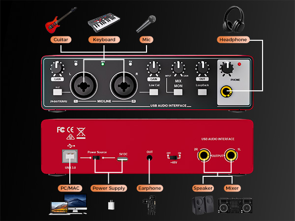 USB Audio Interface