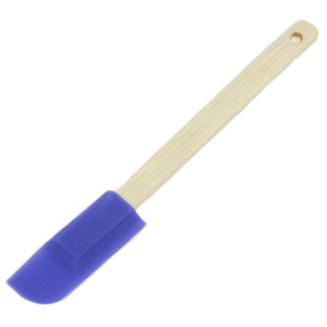 Wooden Handled Small Silicone Spatula