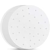 Air Fryer Parchment Paper, Set of 200, 8 inch Round Air Fryer Liners/Dumpling Steam Paper/Perfora...