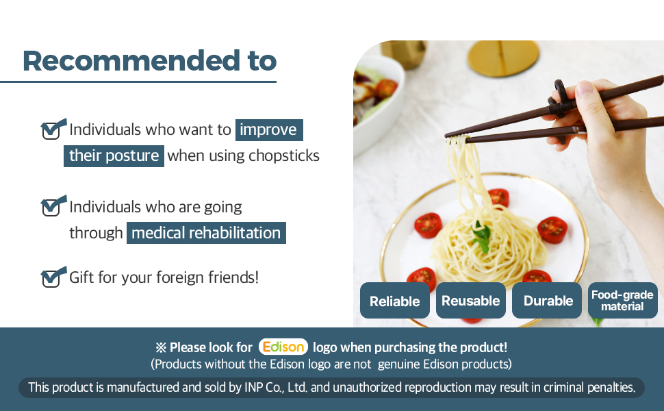 Food Grade edison chopsticks