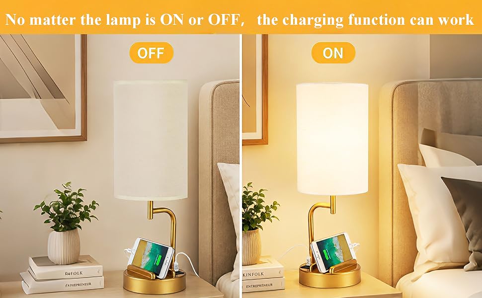 touch control usb table lamp dimmable desk lamp nightstand lamp bedside lamp for bedroom