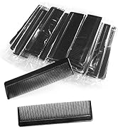 100 Pack Pocket Hair Combs Individually Wrapped, Fine Combs In Bulk Individually Wrapped, Bulk Co...