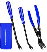 Zecirl 3 PCS Clip Removal Tool,Clip Pliers Fastener Remover,Car Trim Rivet Removal Pry Tool for A...