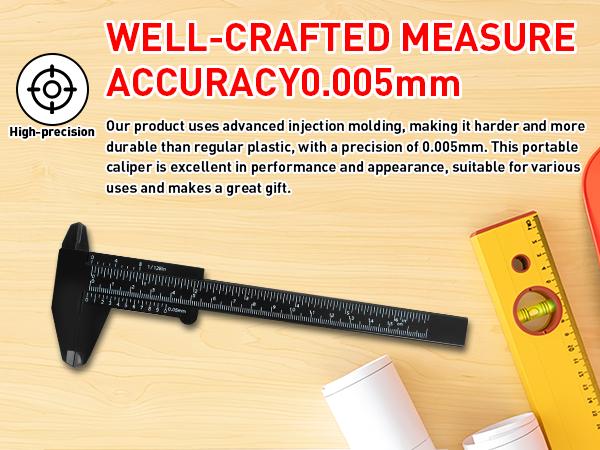 Plastic Caliper Double Scale Vernier Caliper