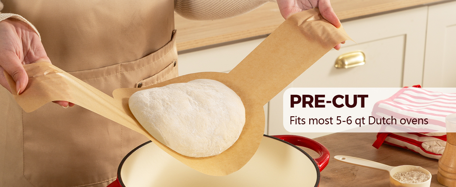 3CR-parchment paper for Dutch ovens