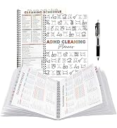 Cleaning Planner, Cleaning Schedule and Checklist Organizer