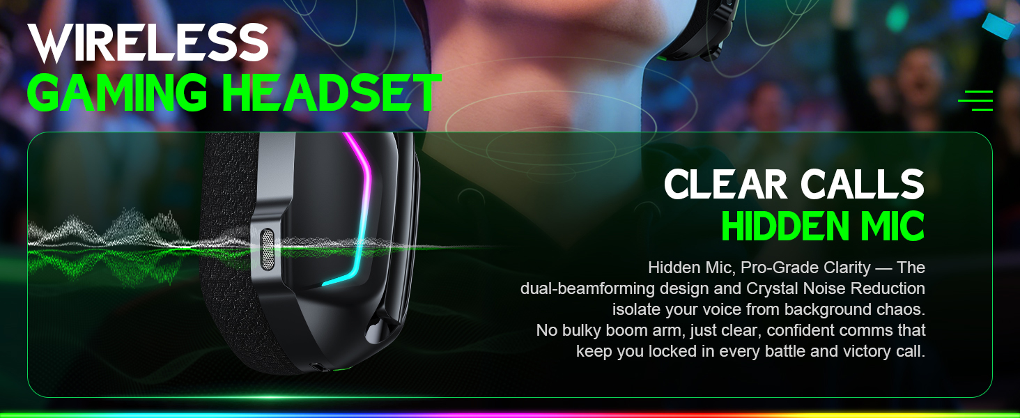 gaming headset wireless