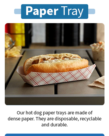 disposable trays for serving food, hot dog trays, serving trays for party