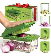 fullstar NEW Fullstar X OTOTO Croc Chop Vegetable Chopper & Slicer - Multifunctional Food Chopper...