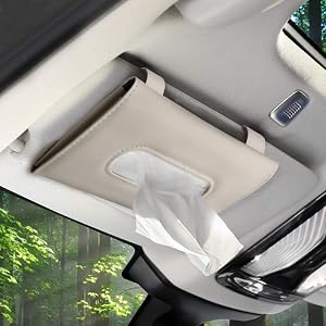 tissue holder in car