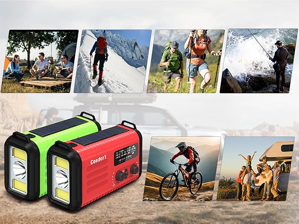 noaa weather radio crank radio hand crank emergency radio