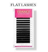flat lash extensions