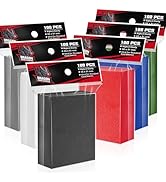 Trading Card Sleeves(600pcs), Toploader Card Protectors for Baseball Card Sleeves and Plastic Car...
