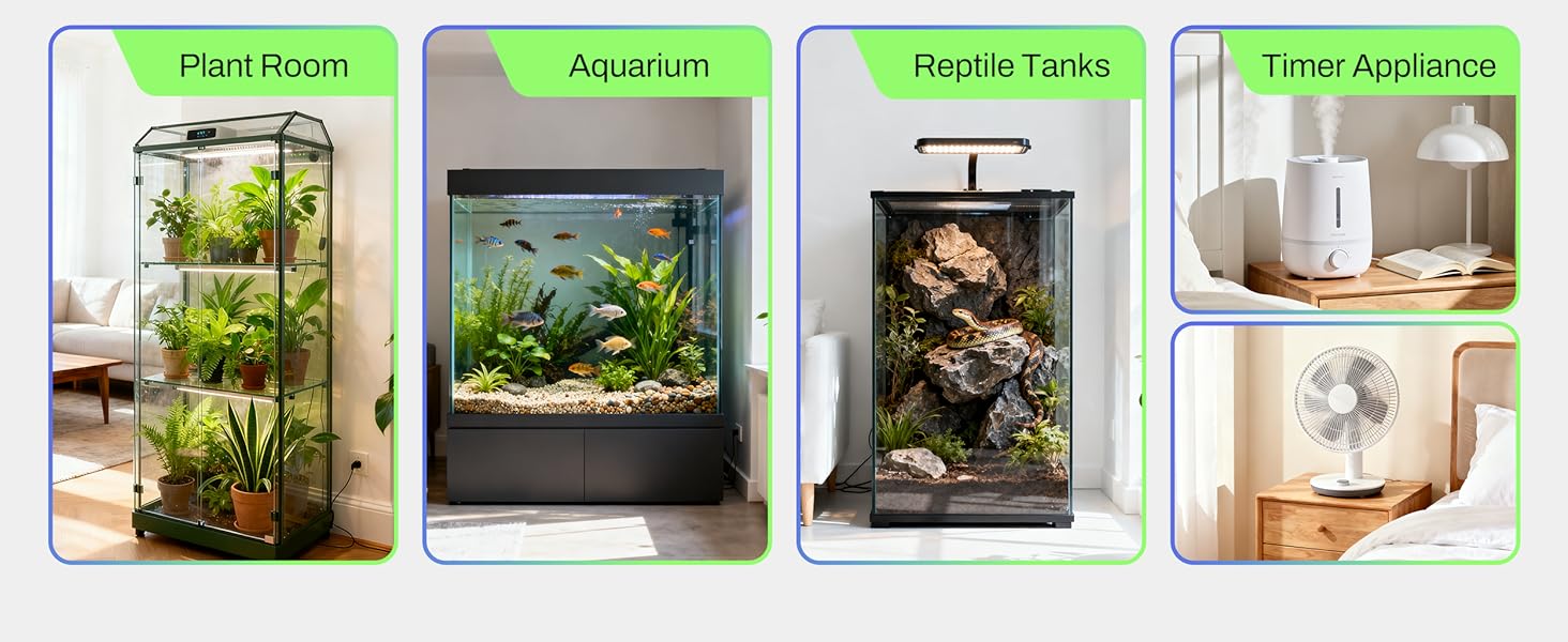 timer surge protector power strip