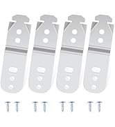 4PCS 619985 00619985 Dishwasher Mounting Bracket Fit for Bosch Dishwasher Mounting Clips Dishwash...