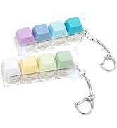 Keyboard Clicker Fidget, Keyboard Fidget Toy 2PCS Silent Clicker Fidget Keychain Clicky Keyboard ...