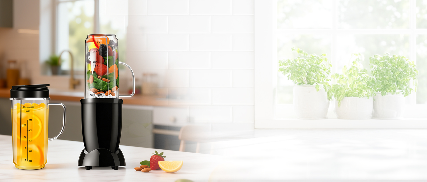 magic bullet blender cups
