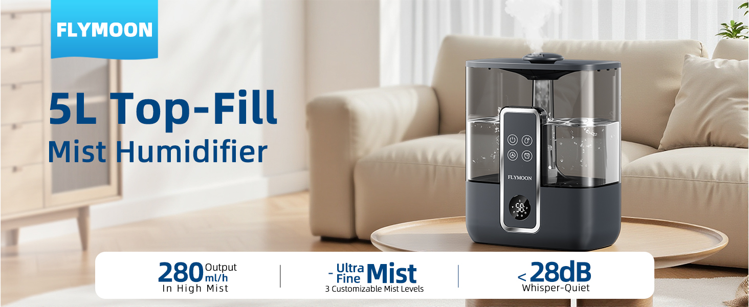 top fill humidifier