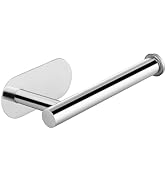 Toilet Paper Holder Self Adhesive, Eolax Toilet Roll Holder no Drilling for Bathroom Washroom, Ti...