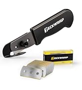 TECKWRAP Vinyl Backing Cutter Knife for Car Wrap, Wallpaper with 10 Blades | Backslitter Liner Sa...