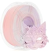 iSANMATE Matte Tri Color PLA Filament 30-300mm/s 3-in-1 Color Rainbow Filament Fast Color Change ...