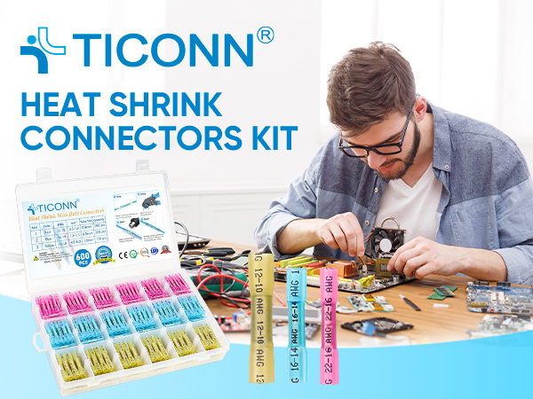 heat shrink connectors kit