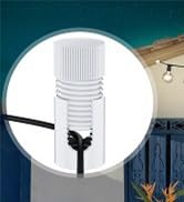 White Aluminum Ceiling Hooks