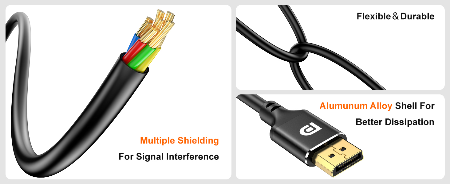 flexible and durable cable