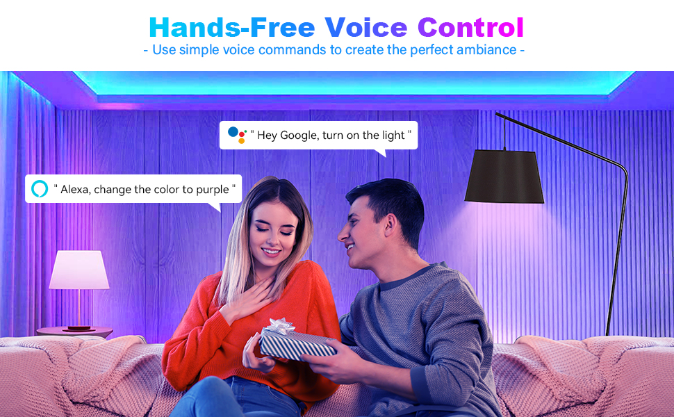 voice control smart bulb