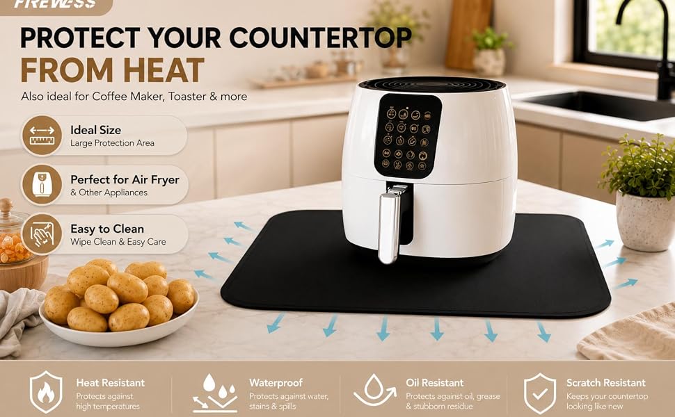 Fireproof Heat Resistant Mats for Air Fryer