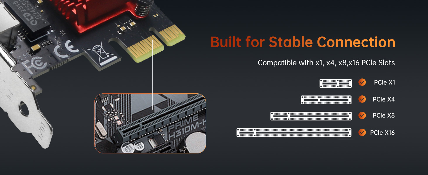 2.5gb pcie network card