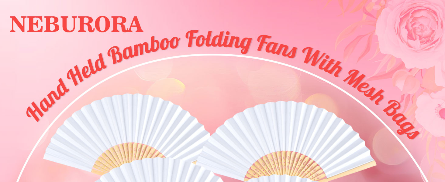 Handheld Paper Fans