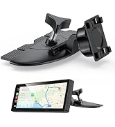 NiZiTOK CD Slot CarPlay Screen Mount for 7–10.5" Displays, Stable Anti-Vibration Holder for CarPl...