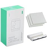 YOTON Photo Paper Gloss 6"x4" Vivid Color Picture Paper 54 Count and 1 Ink Cartridge