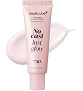 medicube No Cast Just Glow Collagen Sunscreen | SPF 50 Broad Spectrum Face Sunscreen | Lightweigh...