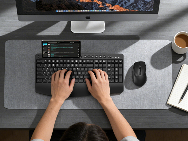 Wireless Keyboard and Mouse Combo