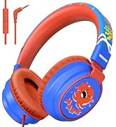 MIDOLA Kids Headphones Volume Limited 85/110dB for Over-Ear Foldable Sound Protection Headset wit...