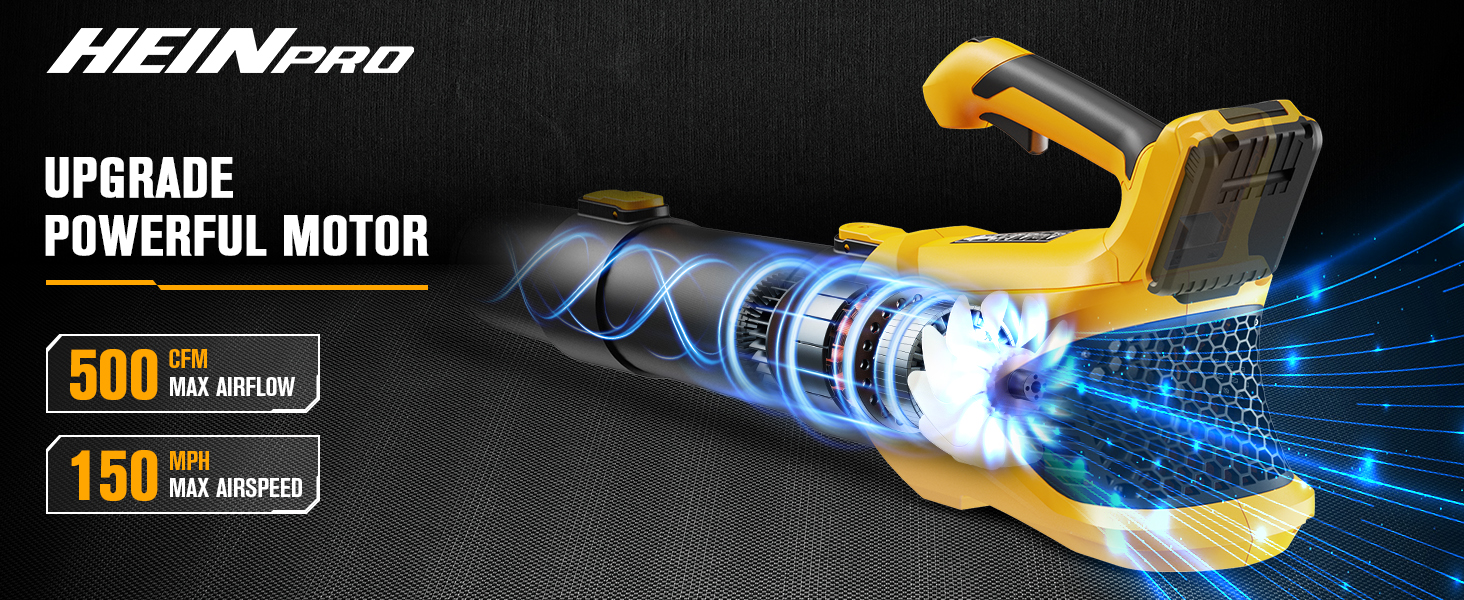 cordless leaf blower compatible with DEWALT 20V Battery