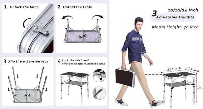 small portable table