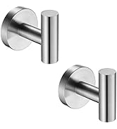 Nolimas Bathroom Towel Hooks SUS 304 Stainless Steel Coat Hook Round Clothes Towel Coat Robe Hook...