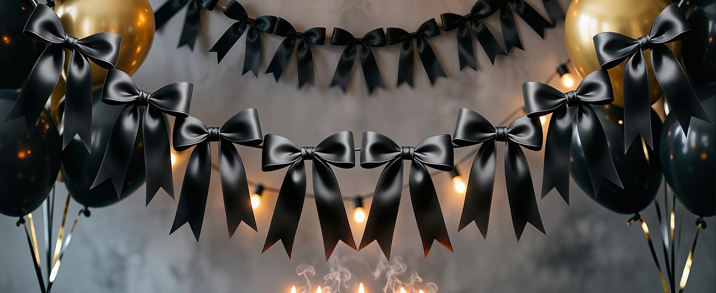 black decorations