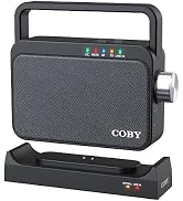 Coby Wireless Digital Hearing Amplifier TV Audio Speaker for Hard of Hearing - Portable TV Listen...