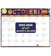 Zuozee Magnetic Calendar for Refrigerator, 14