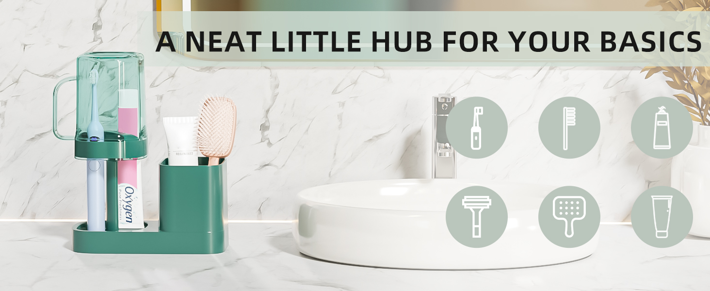 A NEAT LITTLE HUB FOR YOUR BASICS