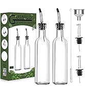Gusnilo 8 oz Olive Oil Dispenser Olive Oil Dispenser Bottle Syrup Dispenser Oil and Vinegar Dispe...